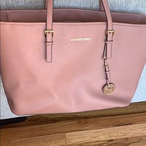 Mauve colored Michael Kors tote!